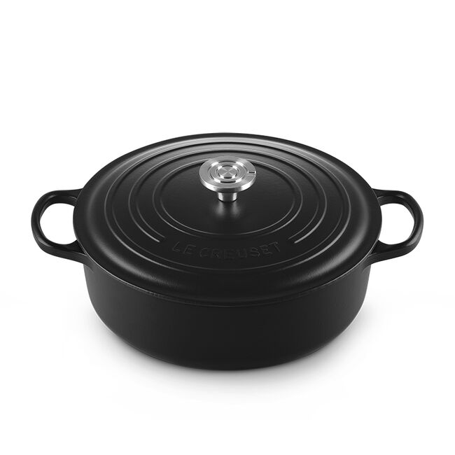 Cocotte ronde peu profonde, view 1